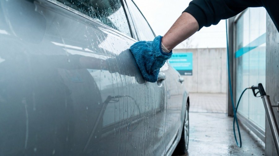 Exterior hand wash